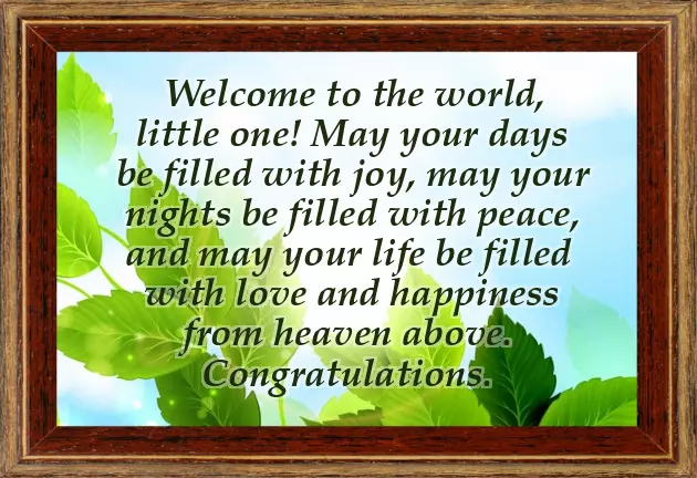 Congratulations On The Arrival Of Your Baby Girl