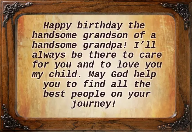 Congratulations On Grandson