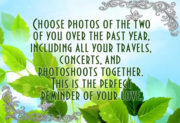 One Year Dating Anniversary Gifts For Him