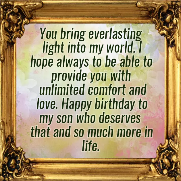 Happy Birthday First Son