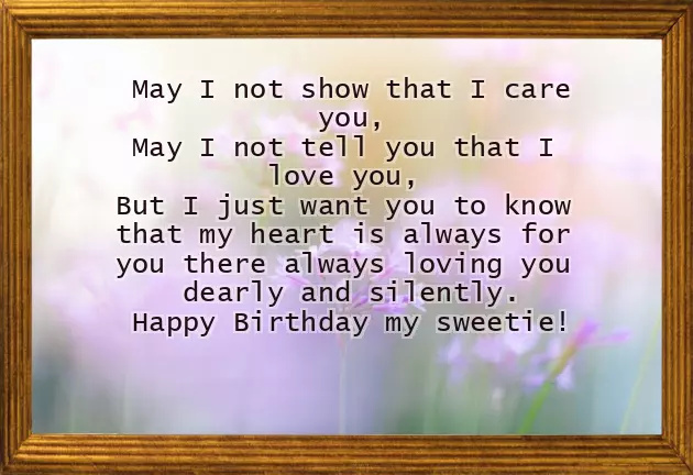 Birthday Wish For Gf English Birthday Wish For Gf English