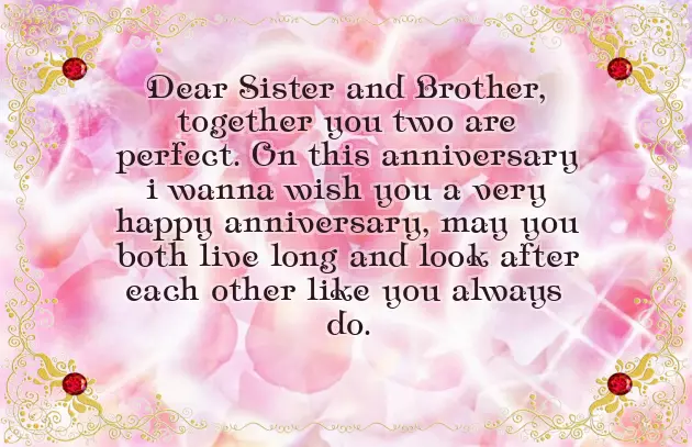 Wishing Anniversary To Sister Wishing Anniversary To Sister
