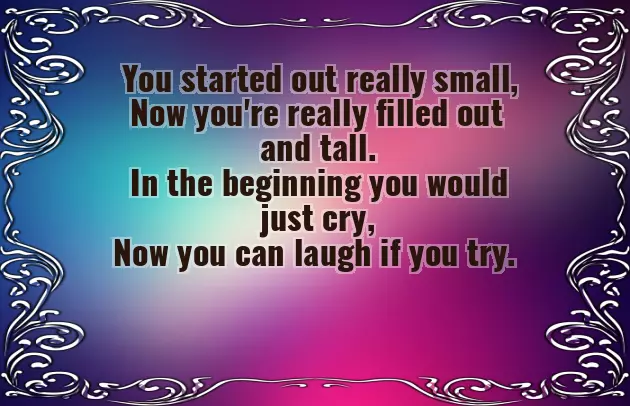 Birthday Poems For Kids Birthday Poems For Kids