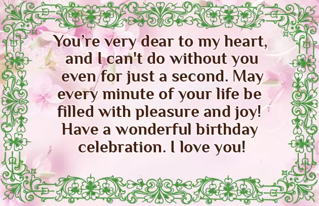 Birthday Wishes For Boyfriend