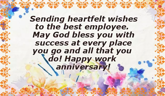 5 Years Work Anniversary Wishes