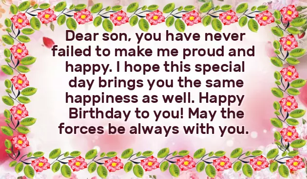 Birthday Wishes For Adult Son Birthday Wishes For Adult Son