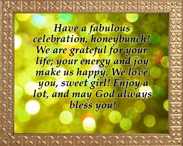 Birthday Wishes In English For Little Girl