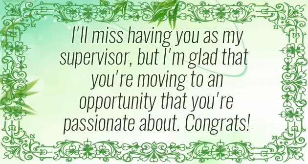 Congratulations On Your New Responsibilities Congratulations On Your New Responsibilities