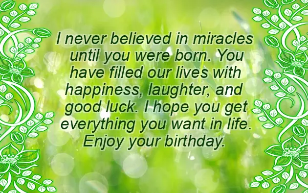 Sister Wishes To Brother Birthday