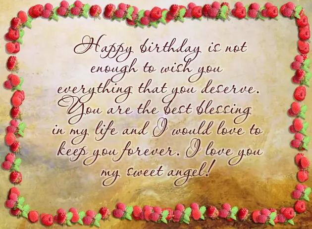 Happy Birthday To Our Angel