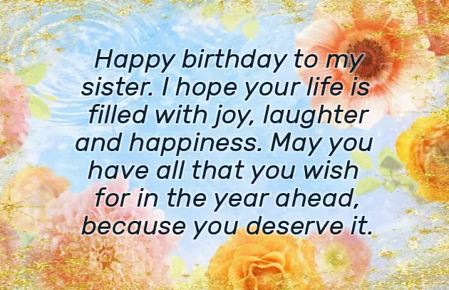 Birthday Sis Quotes Birthday Sis Quotes