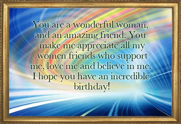 Happy Birthday Strong Woman Quote