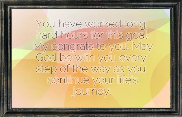 College Graduation Wishes For Granddaughter