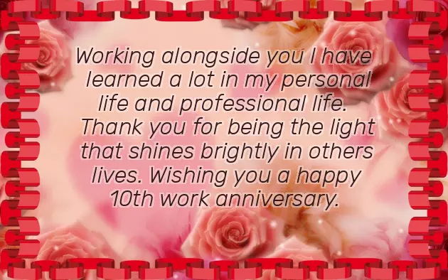 5Th Work Anniversary Wishes
