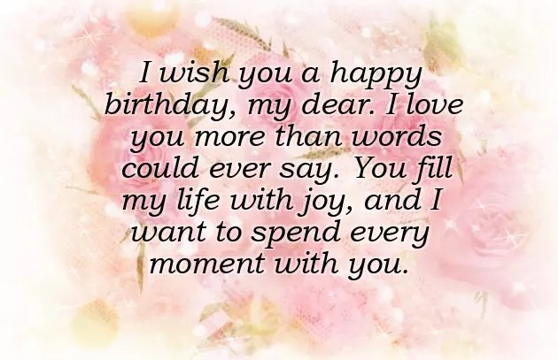 Happy Birthday Love Letter To Her Happy Birthday Love Letter To Her