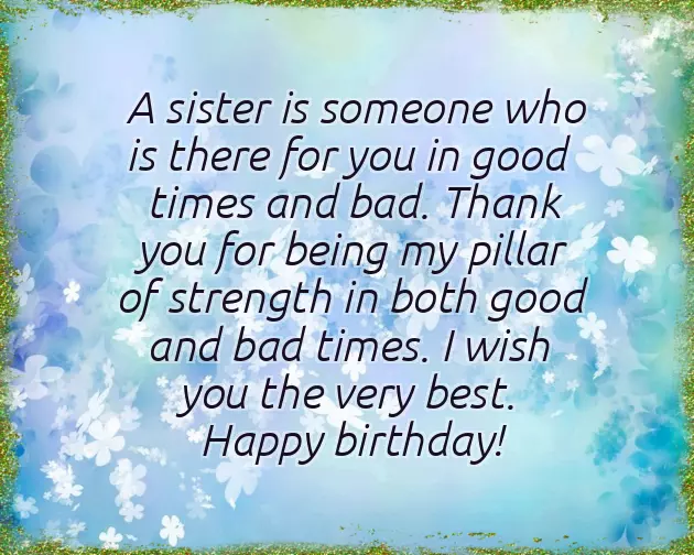 Happy Birthday Inspirational Quotes For Sister Happy Birthday Inspirational Quotes For Sister