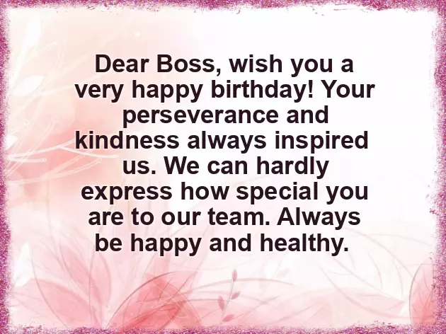 Birthday Wishes For Lady Boss