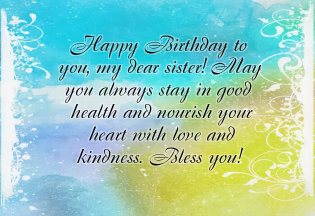 Touching Birthday Wishes For Sister Touching Birthday Wishes For Sister