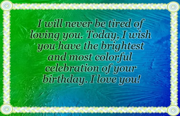 Birthday Message To Your Girlfriend