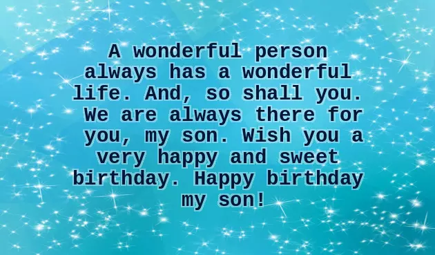 Birthday Wishes For My 9 Year Old Son