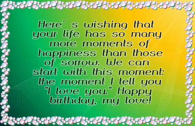 Birthday Wish For A Beautiful Girl