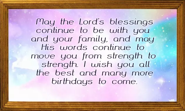 Blessing On Your Birthday