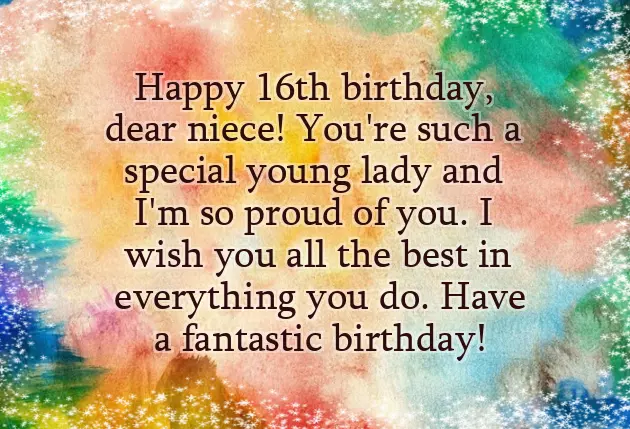 Birthday Wishes For Niece 18Th Birthday