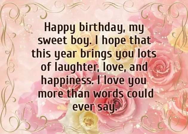 Funny Birthday Wishes For Son From Mom Funny Birthday Wishes For Son From Mom