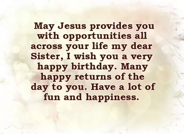 Birthday Message To My Sister Birthday Message To My Sister