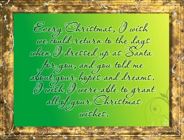 Christmas Wishes For Son And Family