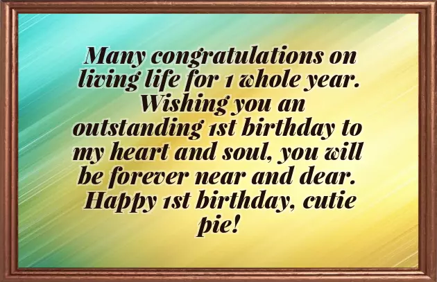 Happy 1St Birthday Wishes To My Nephew Happy 1St Birthday Wishes To My Nephew