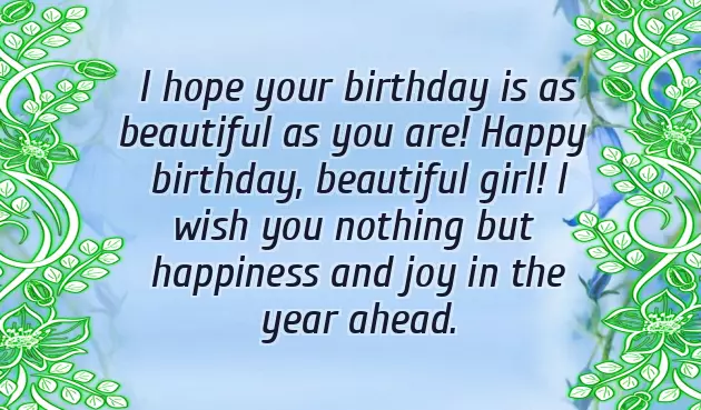 Happy To A Female Friend