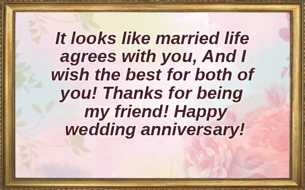 Marriage Anniversary Wishes For Old Couple