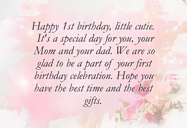 Happy First Birthday Little Boy