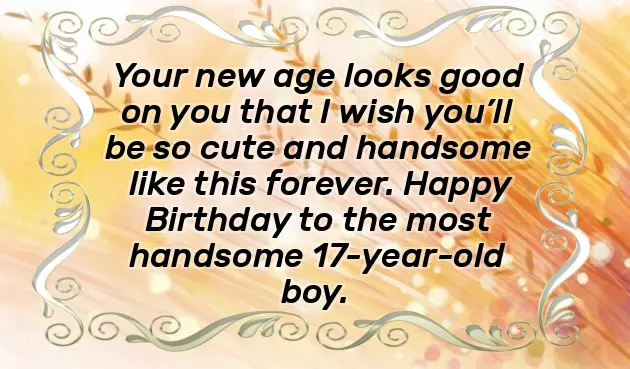 Happy 17Th Birthday Wishes