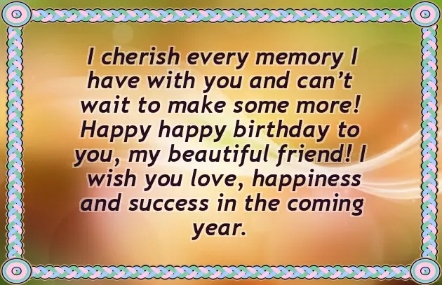 Happy Birthday Beautiful Lady