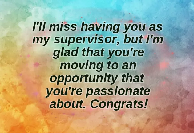 Congratulations First Day New Job