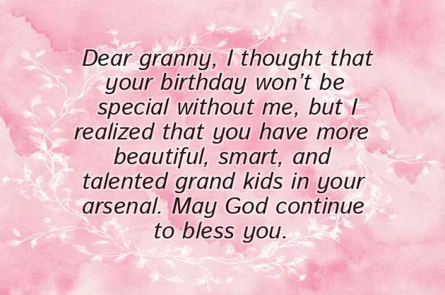 Birthday Wishes For Nana