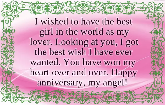 Anniversary Wishes Gf