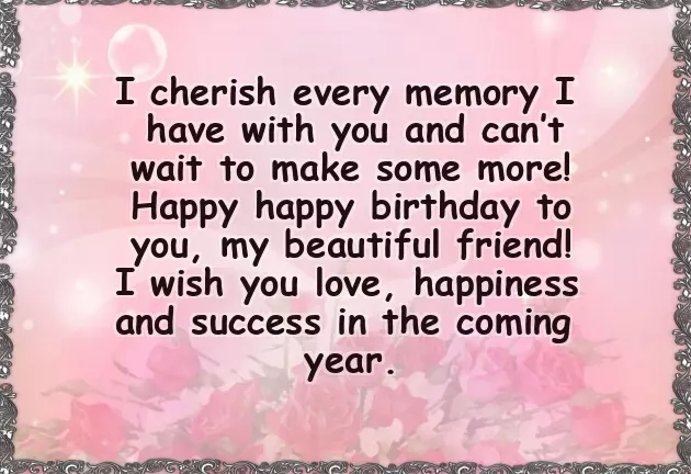 Latest Birthday Wishes For Sister