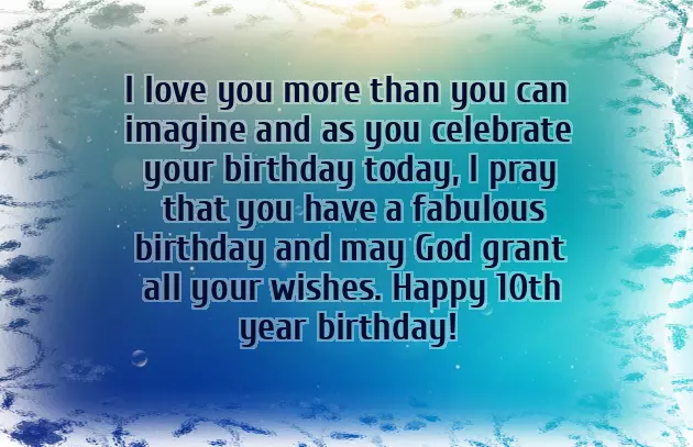 Happy Birthday Niece 10 Years Old Happy Birthday Niece 10 Years Old