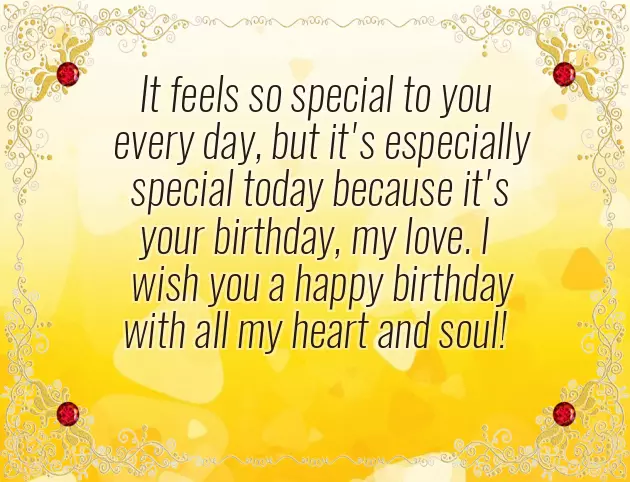 Love Quotes For Him For Birthday