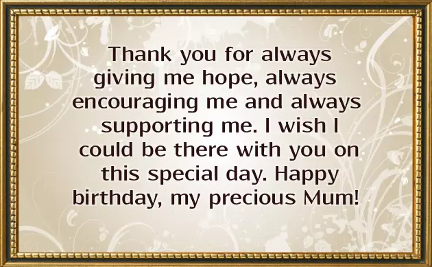 Special Mum Birthday Quotes