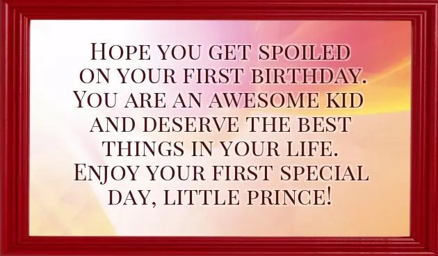 Birthday Wishes For My One Year Old Daughter