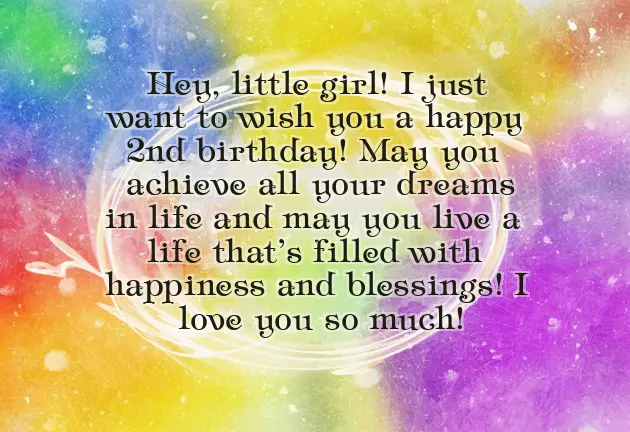 Birthday Wishes For Two Year Old Grandson