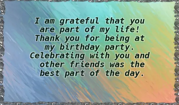 Appreciation Message To Friends