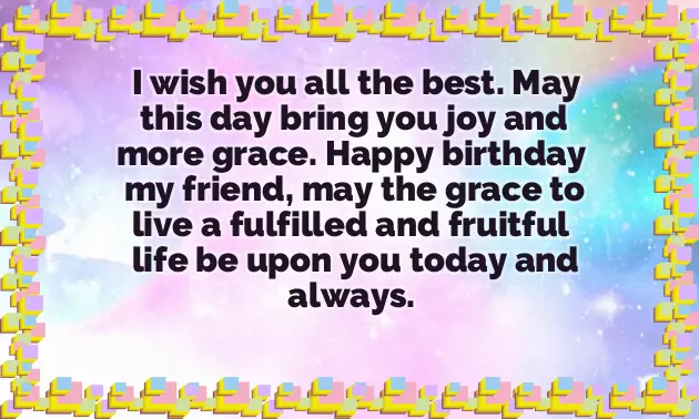 Happy Birthday To A Brother In Christ