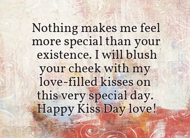 Happy Kiss Day Wishes For Girlfriend