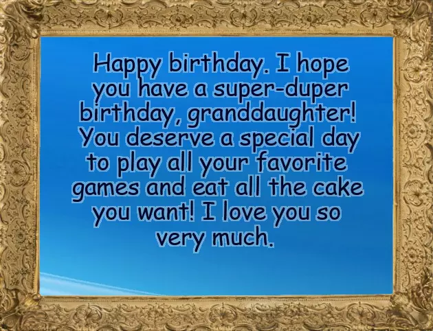 Happy Birthday To My Amazing Granddaughter Happy Birthday To My Amazing Granddaughter