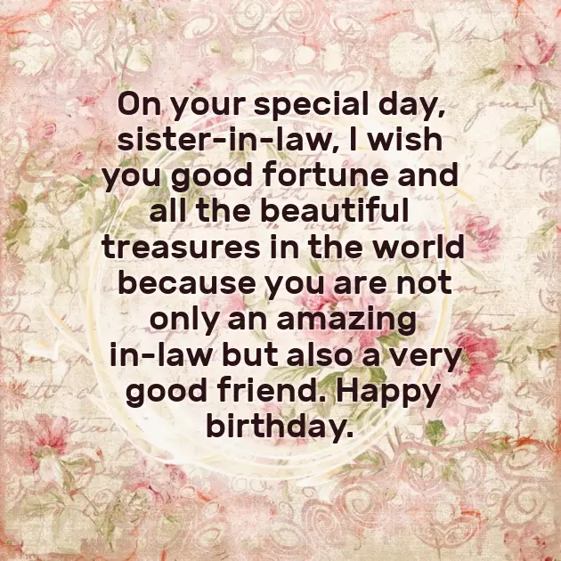 Nice Words For Sister Birthday